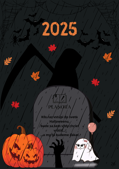 Spooky Scheduler- príručka k halloweenu